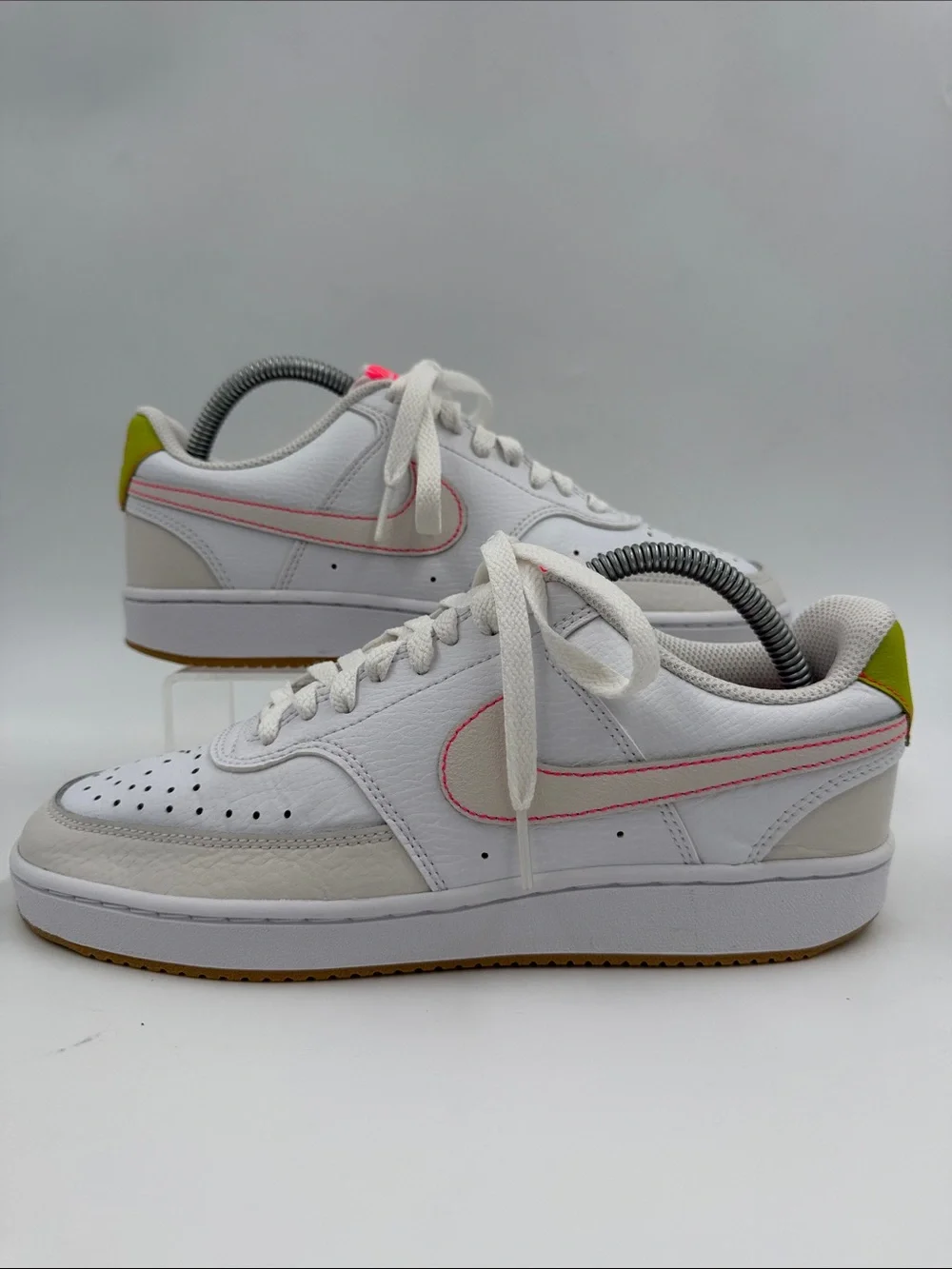 Nike Court Vision Low 'White Pink' (Style Code: FJ4569-100) Women's Size 8.0